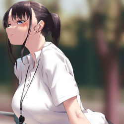 This is a pixiv picture whose title is せ、先生だってっ…このっ…くらい…っ.
