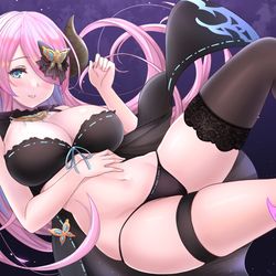 This is a pixiv picture whose title is ナルメア　マウスパッド.