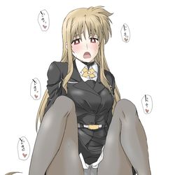 This is a pixiv picture whose title is M字.