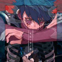 This is a pixiv picture whose title is [頒布終了]死灰の空の底.