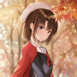 This is a pixiv picture whose title is 秋.