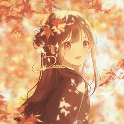 This is a pixiv picture whose title is 秋.
