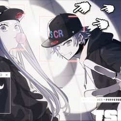This is a pixiv picture whose title is DARK WEB.