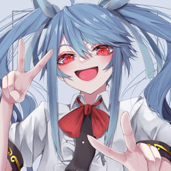 This is a pixiv picture whose title is ぴすぴす.