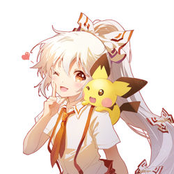 This is a pixiv picture whose title is 东方Project-藤原妹红.