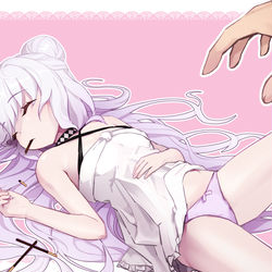 This is a pixiv picture whose title is アズールレーン-Le Malin.