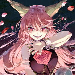 This is a pixiv picture whose title is 奸佞邪智の茨木華扇！.