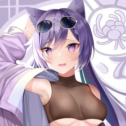 This is a pixiv picture whose title is 刻晴.