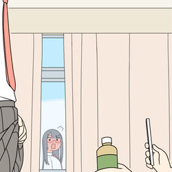 This is a pixiv picture whose title is ノーパンチャレンジ失敗？.