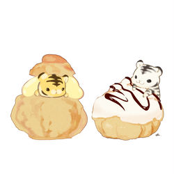 This is a pixiv picture whose title is とらシュー.