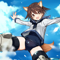 This is a pixiv picture whose title is 宮藤.