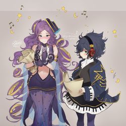 This is a pixiv picture whose title is ベートーヴェン先輩と.