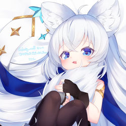 This is a pixiv picture whose title is skeb.