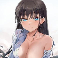 This is a pixiv picture whose title is ワイシャツ.