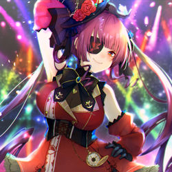 This is a pixiv picture whose title is マリン船長.