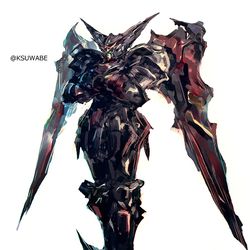 This is a pixiv picture whose title is マスターガンダム.