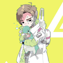This is a pixiv picture whose title is ちっちゃめクリプト詰め.