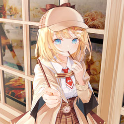 This is a pixiv picture whose title is Ame.