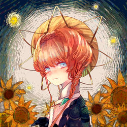 This is a pixiv picture whose title is ゴッホちゃん🌻.
