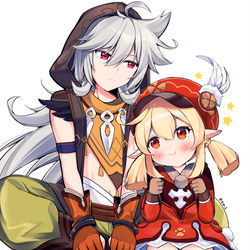 This is a pixiv picture whose title is エヘッ <3.
