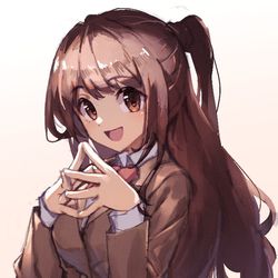 This is a pixiv picture whose title is 島村卯月.