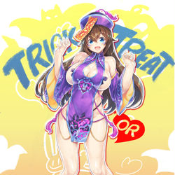 This is a pixiv picture whose title is 藤崎由愛ちゃんハロウィンコスとらくがきまとめ.