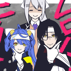 This is a pixiv picture whose title is 【動画】台パン七拍子.