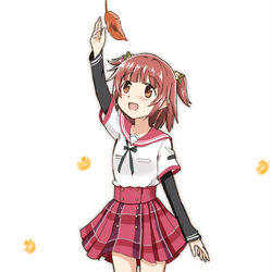 This is a pixiv picture whose title is 制服かえでちゃん.