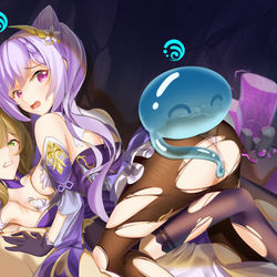 This is a pixiv picture whose title is 陷阱！！！.