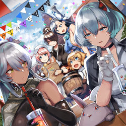 This is a pixiv picture whose title is アイギス7周年.