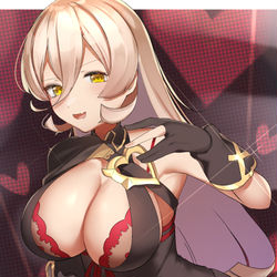 This is a pixiv picture whose title is ニュイ3D.
