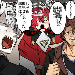 This is a pixiv picture whose title is デ　モ　ン　ズ　ウ　ォ　ー　ル.