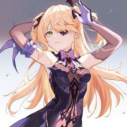 This is a pixiv picture whose title is フィッシュル.