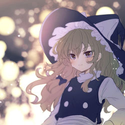 This is a pixiv picture whose title is 魔理沙.