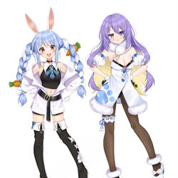 This is a pixiv picture whose title is 🔮+👯= HEY MOONA!.
