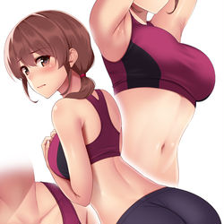 This is a pixiv picture whose title is 2020陸上部シリーズ６.