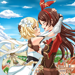 This is a pixiv picture whose title is Genshin Impact Log.