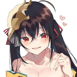 This is a pixiv picture whose title is 指揮官様♡.