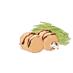This is a pixiv picture whose title is とらクリームコロッケ.