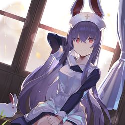 This is a pixiv picture whose title is ちゅうせナースうどん.