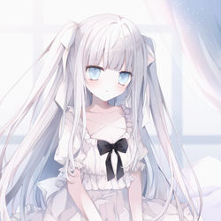 This is a pixiv picture whose title is 🎀オリジナル🎀.