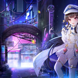 This is a pixiv picture whose title is 约稿~是酷酷的86.