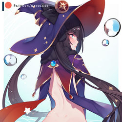 This is a pixiv picture whose title is Mona.