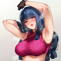 This is a pixiv picture whose title is 景夏蓮さん.
