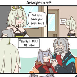 This is a pixiv picture whose title is Arknights #44.
