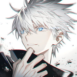 This is a pixiv picture whose title is 五条悟.
