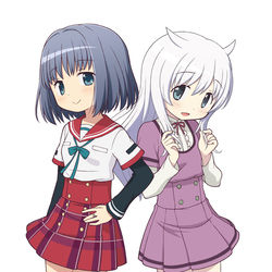 This is a pixiv picture whose title is 幼やちよ＆みふゆ.