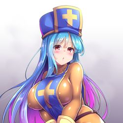 This is a pixiv picture whose title is 【DQ3】女僧侶さん.
