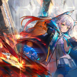 This is a pixiv picture whose title is Rosmontis.