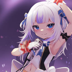 This is a pixiv picture whose title is gura.